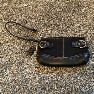Coach Signature Wristlet
